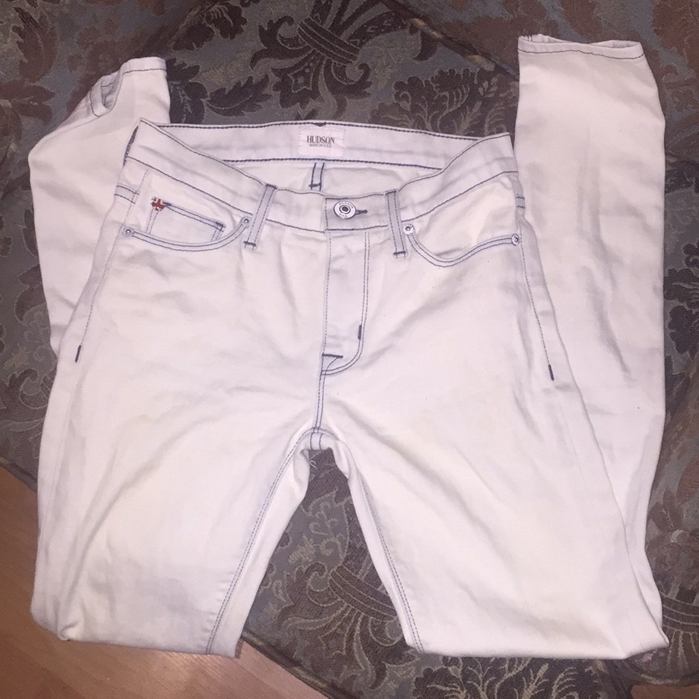 Off white Hudson jeans